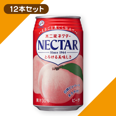 不二家 ネクター ピーチ350g  12本セット