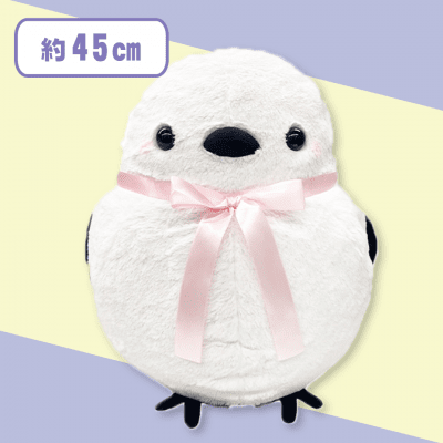 新品　ふわふわシマエナガBIGぬいぐるみ　ビッグ　ぬいぐるみ　シマエナガ Amazon.co.jp: ふくらしまえながBIG ふっくら シマエナガ BIG