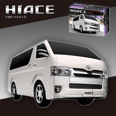 【WHITE】RC TOYOTA HIACE SUPER GL Ⅲ