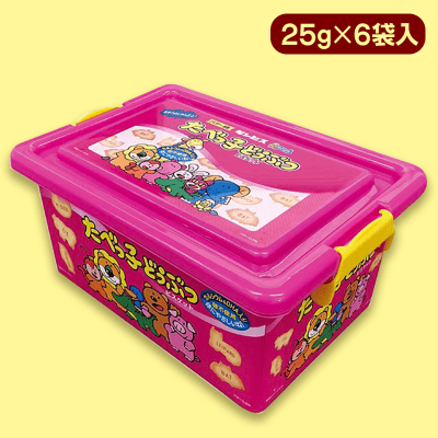 2024人気特価 たべっ子どうぶつ バター味コンテナBOX※賞味期限2022-05-04 菓子