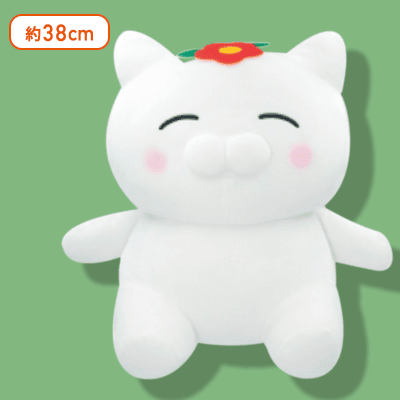 【座り】大和猫 もちもちぬいぐるみXL