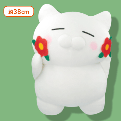 【立ち】大和猫 もちもちぬいぐるみXL