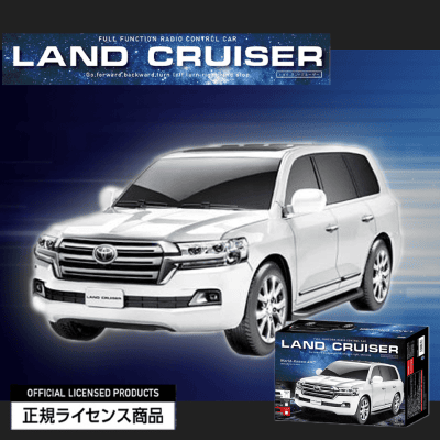 【WHITE】RC TOYOTA LAND CRUISER Ⅲ