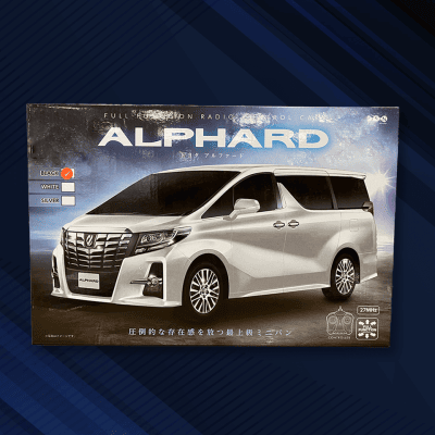 【WHITE】RC TOYOTA ALPHARD Ⅱ