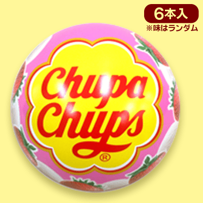 【ストロベリー】AMチュッパチャプス球缶※賞味期限2024-09