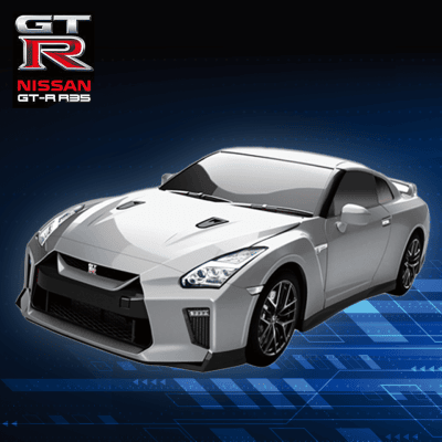 GRAY】RC NISSAN GT-R (R35) | オンラインクレーンゲーム「クラウド