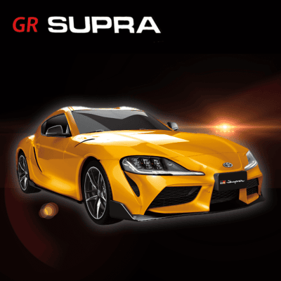 【YELLOW】RC TOYOTA GR Supra