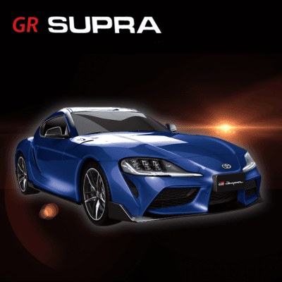 【BLUE】RC TOYOTA GR Supra