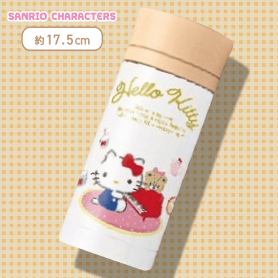 【ハローキティ】サンリオキャラクターズ ハピネスマイルームステンレスボトル