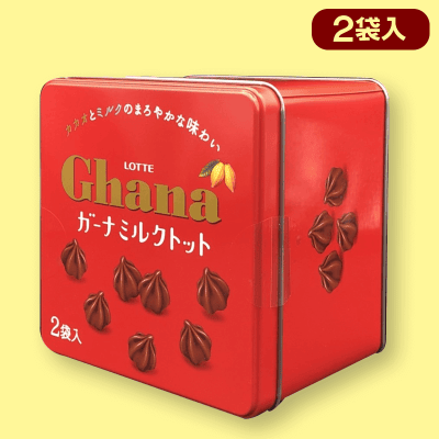 【ガーナ】AM8分の1斗缶Z ガーナ・クランキー※賞味期限：2022/12