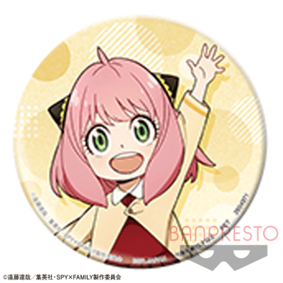 Spy Family スパイファミリー　アーニャ　缶バッジ　ナムコ まとめ CAN BADGE COLLECTION SPY×FAMILY｜発売日：2023年12月4日