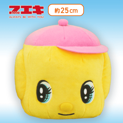 【ピンク】フエキ フェイスぬいぐるみBIG