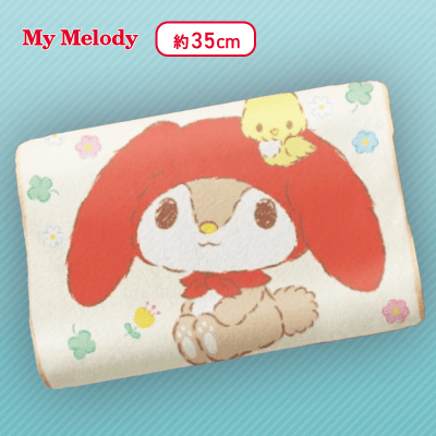 【リトルフォレストフェロォ】マイメロディ　フラワードリーム低反発まくら