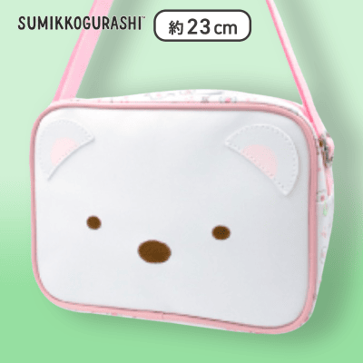 【しろくま】すみっコぐらし レザー風ショルダーバッグ