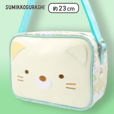 【ねこ】すみっコぐらし レザー風ショルダーバッグ