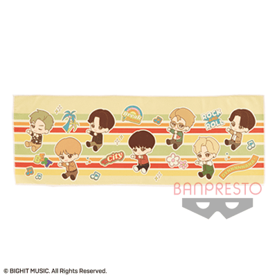 【C:はぎゅるみデザイン】TinyTAN Dynamite マイクロファイバータオル