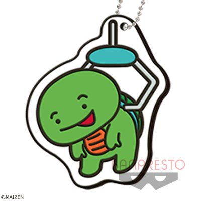 【B:マイッキー （つままれ）】まいぜんシスターズ ラバーキーホルダー