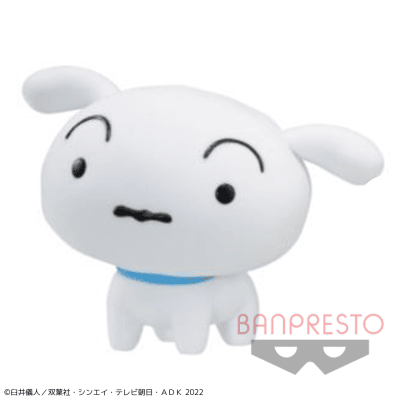 【A:シロ（ノーマル）】クレヨンしんちゃん Fluffy Puffy〜シロ〜まったり