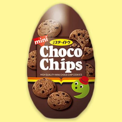 【チョコチップ】チョコチップ&バタークッキーエッグ缶※賞味期限：2023/3/27