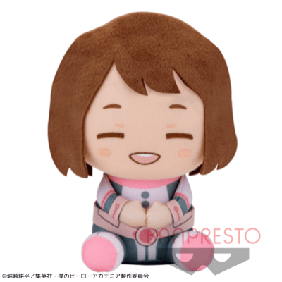 【麗日お茶子】僕のヒーローアカデミア でっかいぽふっとぬいぐるみ〜麗日お茶子・轟焦凍〜