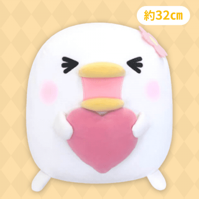 【うるせぇトリの彼女】うるせぇトリBIGぬいぐるみ２