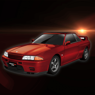【RED】RC NISSANスカイラインGT-RNISMO BNR32
