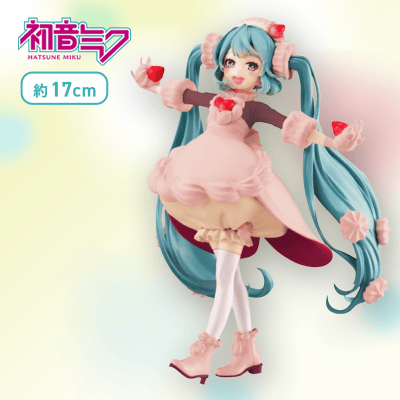初音ミク SweetSweetsシリーズフィギュア−いちごのチョコショート−