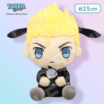 【武道】東京リベンジャーズ×サンリオキャラクターズ ポチャッコ・ハローキティといっしょBIGぬいぐるみ〜武道＆三ツ谷〜