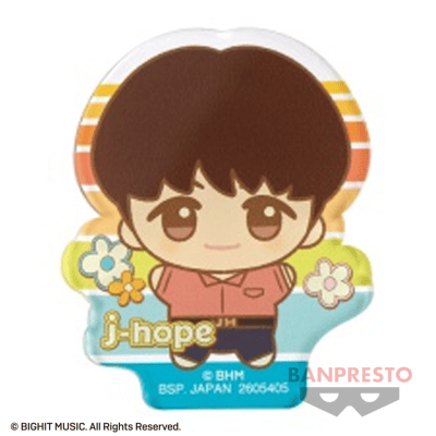 【j-hope】TinyTAN Dynamite ちびぐるみアクリルバッジ