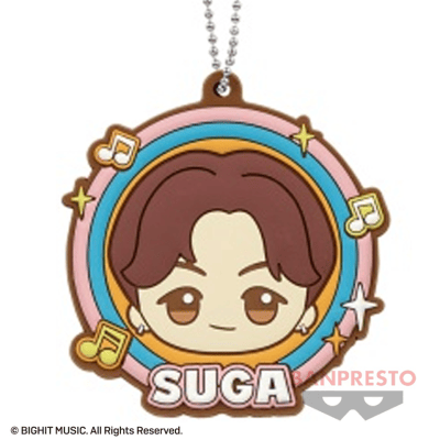 【SUGA】TinyTAN Dynamite ちびぐるみラバーキーホルダー