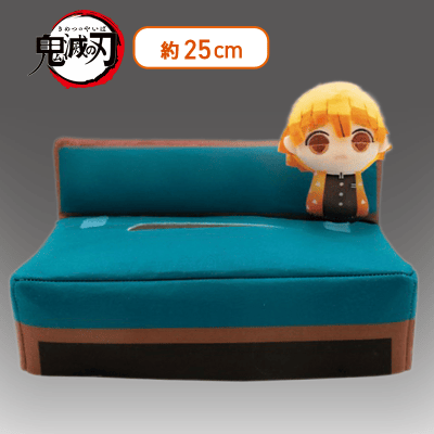 【我妻善逸】鬼滅の刃 マスコット付ティッシュケースvol.2