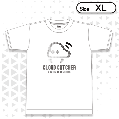【ホワイト/XL】Pixel-Tshirt
