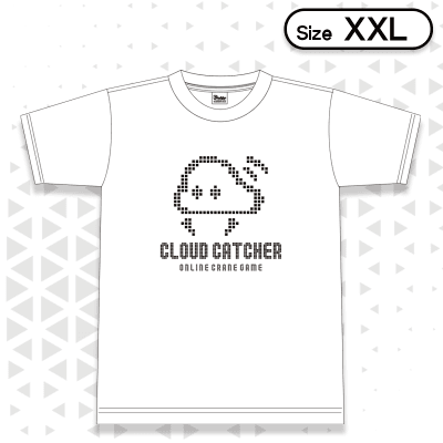 【ホワイト/XXL】Pixel-Tshirt