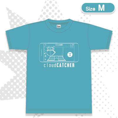 【アクアブルー/M】UIｰTshirt