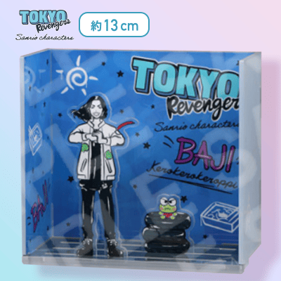 【場地】東京リベンジャーズ×サンリオキャラクターズ アクリルスタンドセット〜千冬・場地・三ツ谷〜