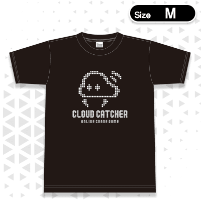 【ブラック/M】Pixel-Tshirt