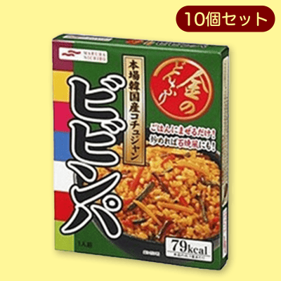 マルハ 金のどんぶり コチュジャンビビンバ 10個セット