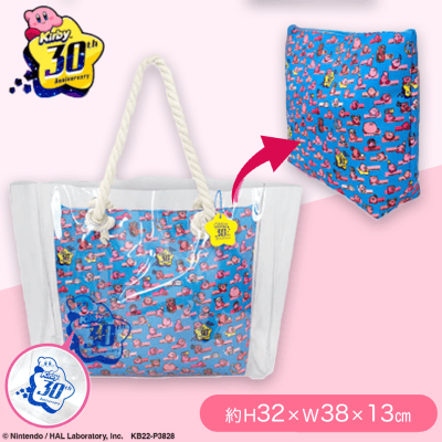 【ブルー】星のカービィ30thクリアロープトート