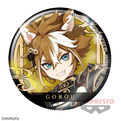 【ゴロー】原神 ホログラム缶バッジ〜稲妻城〜