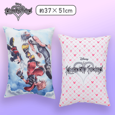 【ブルー】キングダム ハーツ アートクッション