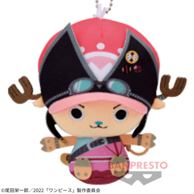 【チョッパー（海賊衣装）】ONE PIECE FILM RED カバンに付けられるぬいぐるみ
