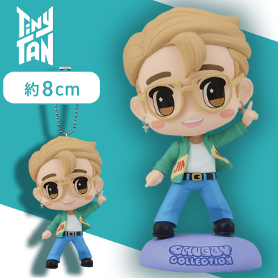 【ノーマル】TinyTAN CHUBBY COLLECTION モアプラスキーチェーン付フィギュア〜Dynamite〜“Jimin”