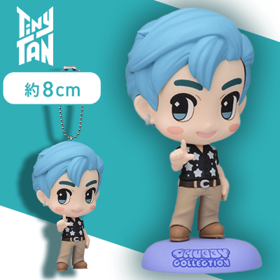 【単品配送不可】【ノーマル】TinyTAN CHUBBY COLLECTION モアプラスキーチェーン付フィギュア〜Dynamite〜“RM”