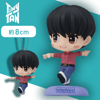 【単品配送不可】【ノーマル】TinyTAN CHUBBY COLLECTION モアプラスキーチェーン付フィギュア〜Dynamite〜“j-hope”