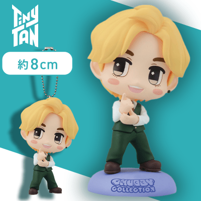 【ノーマル】TinyTAN CHUBBY COLLECTION モアプラスキーチェーン付フィギュア〜Dynamite〜“V”