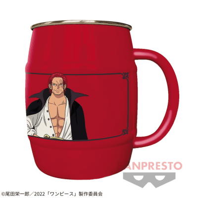 レッド One Piece Film Red 樽型ステンレスマグカップ オンラインクレーンゲーム クラウドキャッチャー
