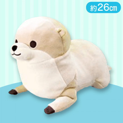【ライトベージュ】くったりカワウソもちふわ
