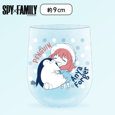 【アーニャ&ペンギン】SPY×FAMILY　デザイングラス