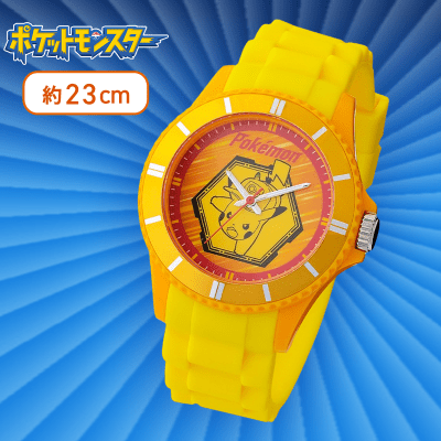 ポケットモンスタープレミアムクールデザインリストウォッチ腕時計　ピカチュウ ピカチュウ】ポケットモンスタープレミアムリストウォッチ