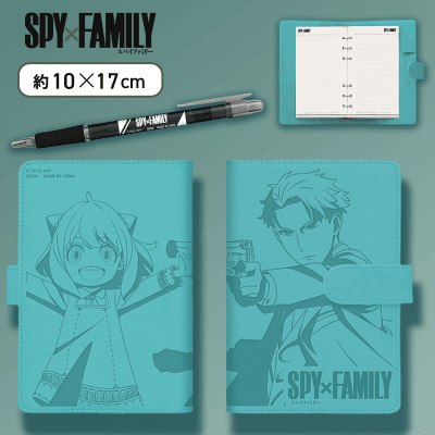 ロイド&アーニャ】SPY×FAMILYプレミアム型押しシステム手帳セット